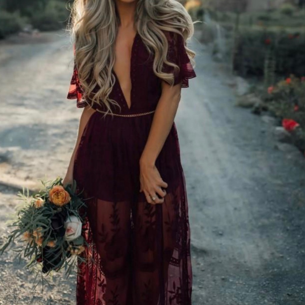 SPIRIT HWY LACE MAXI DRESS